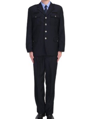 Security Guard Black Uniform Set